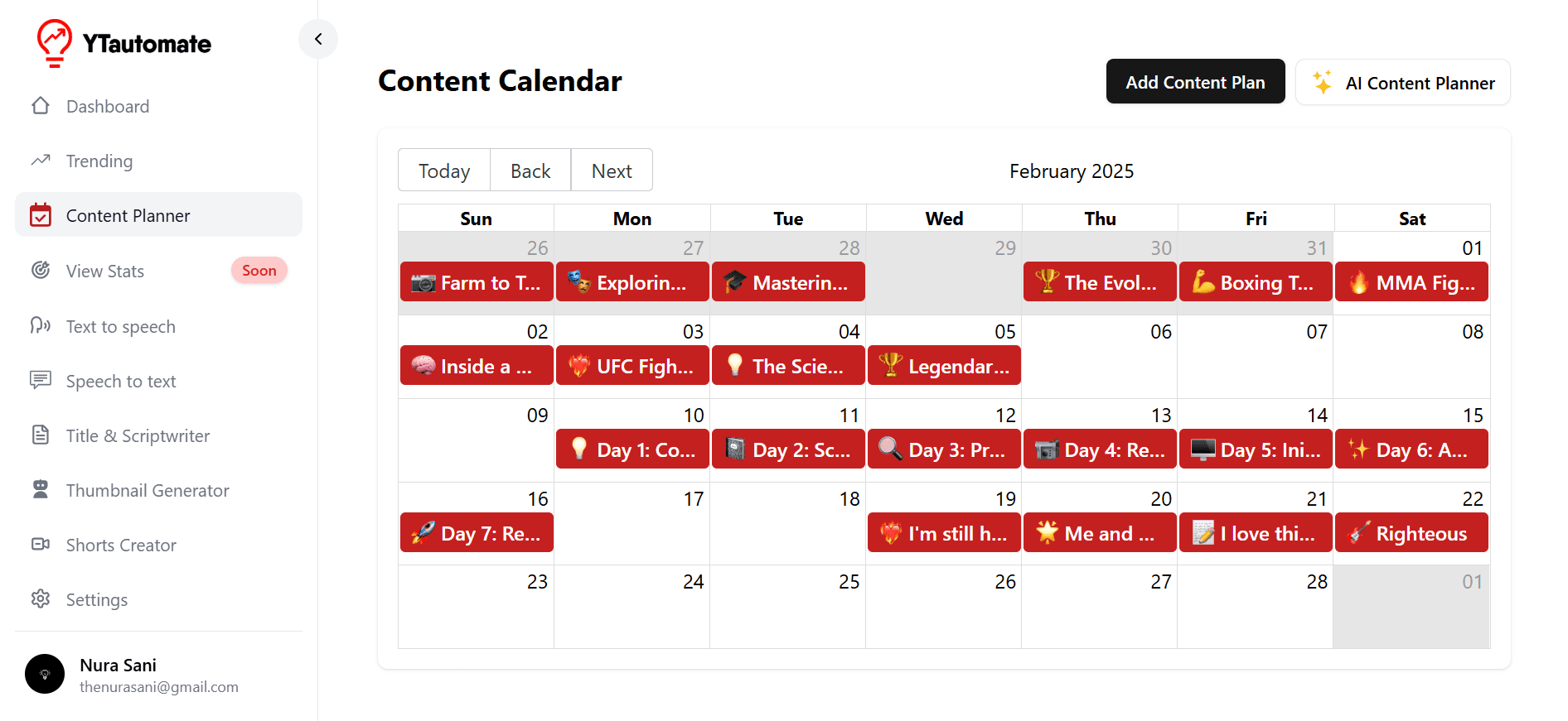 scheduling feature preview